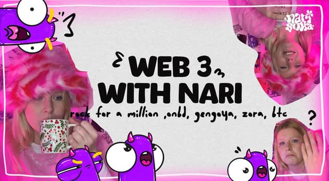 WEB 3 WITH NARI - NFT ART NEWS THAT DESERVE YOUR ATTENTION